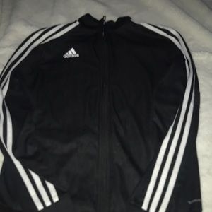 black adidas jacket